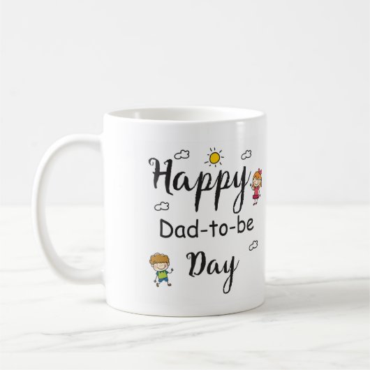 Witte klassieke Mok van 11 oz (Links)