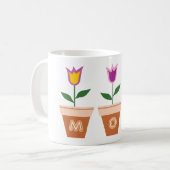 Witte klassieke Mok van 11 oz (Voorkant links)