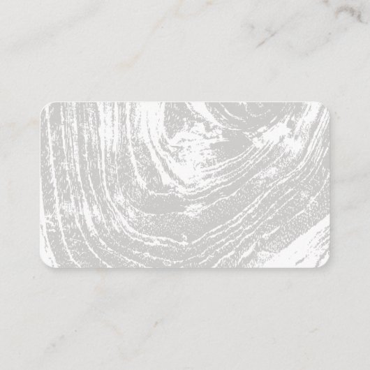 Witte klassieke rustieke Woodgrain bruiloft regist Informatiekaartje (Achterkant)