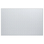 Witte Klaver op Bord Dusty Blue Stof (Yard (91,4 cm))