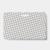 Witte Klaverlint door Kenneth Yoncich Badge (Achterkant)