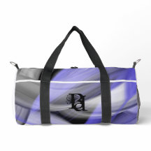Witte Kleine Gym Bag Trend Abstracte Lavendel Viol