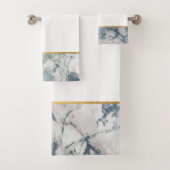 WITTE KLEMBARE BATHROOM TOWEL SET BAD HANDDOEK (Insitu)