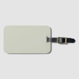 Witte kleur Solid Color Bagagelabel