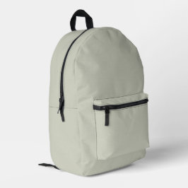 Witte kleur Solid Color Bedrukte Rugzak
