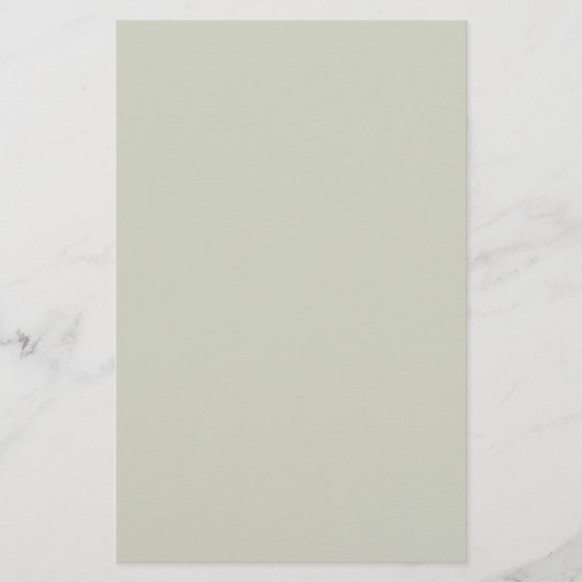 Witte kleur Solid Color Briefpapier (Voorkant)