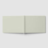 Witte kleur Solid Color Gastenboek (Volledig)