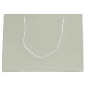 Witte kleur Solid Color Groot Cadeauzakje (Voorkant)