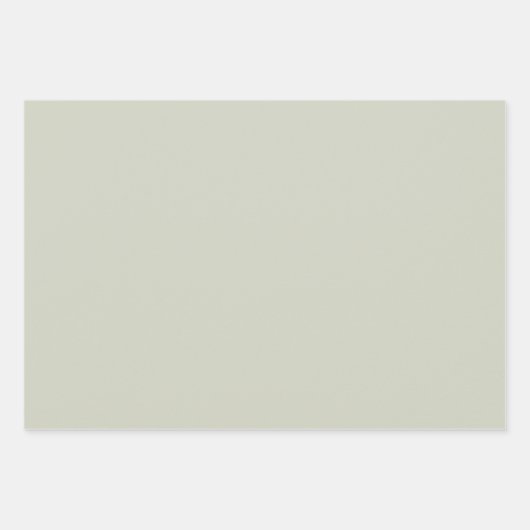 Witte kleur Solid Color Inpakpapier Vel (Voorkant 2)