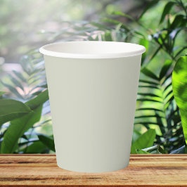 Witte kleur Solid Color Papieren Bekers