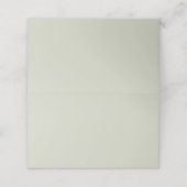 Witte kleur Solid Color Plaatskaartje (Buitenkant ongevouwen)