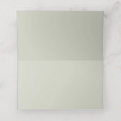 Witte kleur Solid Color Plaatskaartje (Binnenkant ongevouwen)