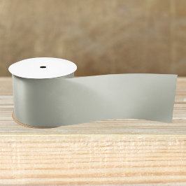 Witte kleur Solid Color Satijnen Lint