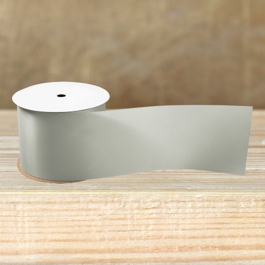 Witte kleur Solid Color Satijnen Lint