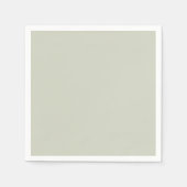 Witte kleur Solid Color Servet (Voorkant)