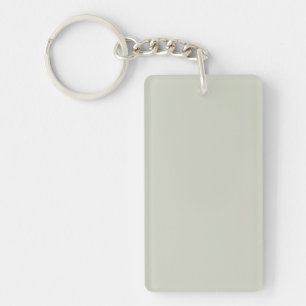 Witte kleur Solid Color Sleutelhanger