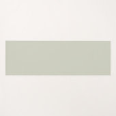 Witte kleur Solid Color Yogamat (Voorkant (horizontaal))