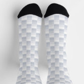 Witte Kleurblokken Sokken (Top)