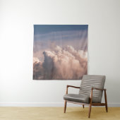 WITTE KLEUREN ONDER BLAUWE HUIDEN WANDKLEED (In situ)