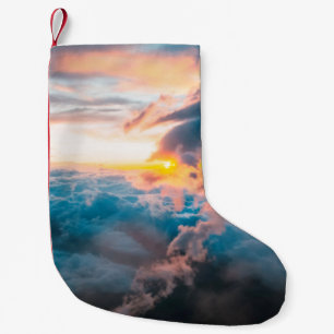 WITTE KLEUREN ONDER ORANJE KOOL KLEINE KERSTSOK