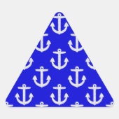 Witte kleuren op blauwe achtergrond sticker (Voorkant)