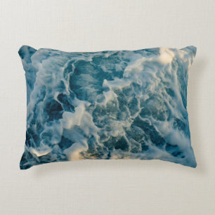 WITTE KLEUREN OP BLAUWE SKY ACCENT KUSSEN