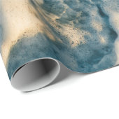 WITTE KLEUREN OP BLAUWE SKY CADEAUPAPIER (Rol Hoek)