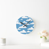 WITTE KLEUREN RONDE KLOK (Huis)