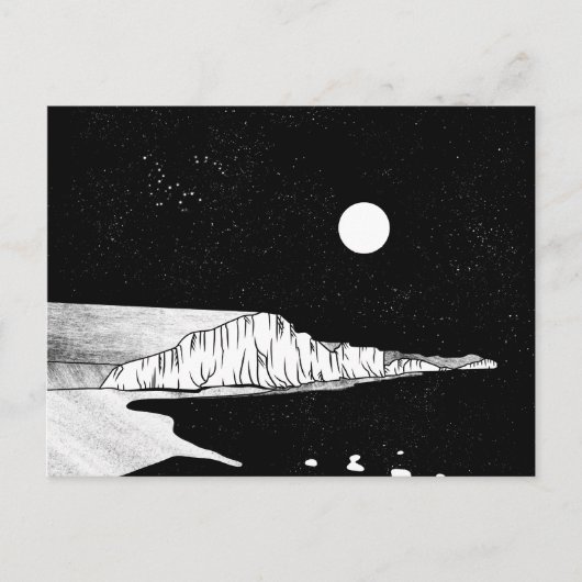 Witte kliffen van Dover Briefkaart (Voorkant)