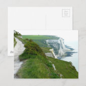 Witte kliffen van Dover Briefkaart (Voorkant / Achterkant)