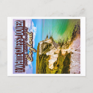 WITTE KLIFFEN VAN DOVER - DOVER KENT ENGLAND BRIEFKAART