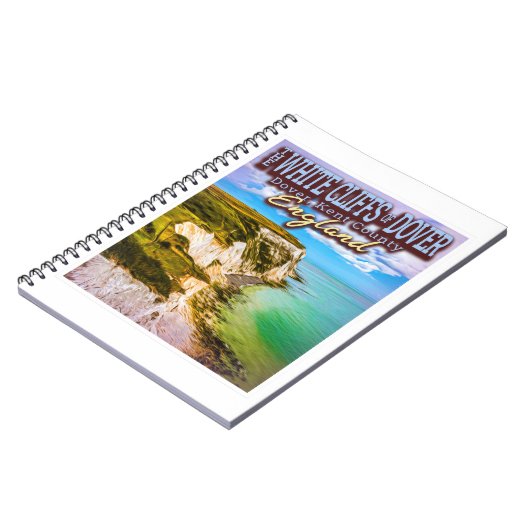 WITTE KLIFFEN VAN DOVER - DOVER KENT ENGLAND NOTITIEBOEK (Linkerzijde)