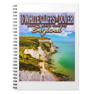 WITTE KLIFFEN VAN DOVER - DOVER KENT ENGLAND NOTITIEBOEK