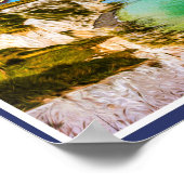 WITTE KLIFFEN VAN DOVER - DOVER KENT ENGLAND POSTER (Hoek)