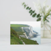 Witte kliffen van Dover, Engeland Briefkaart (Staand voorkant)