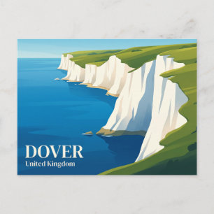 Witte Kliffen van Dover Verenigd Koninkrijk Briefkaart