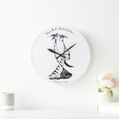 Witte klok met dansende paar (Huis)