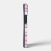 Witte knijpstrepen Case-Mate iPhone case (Achterkant / Rechts)