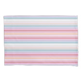 Witte knijpstrepen kussensloop (Voorkant-Links)