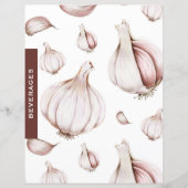 Witte knoflook-ontvanger divider | Dranken (Achterkant)