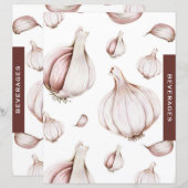 Witte knoflook-ontvanger divider | Dranken (Voorkant / Achterkant)