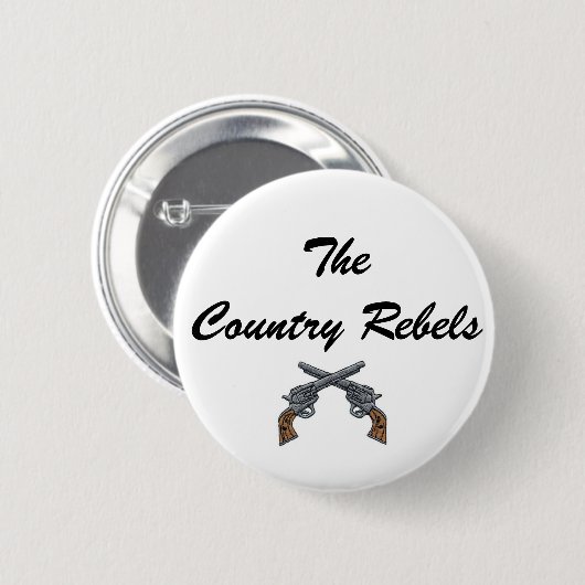 Witte knop ronde button 5,7 cm (Voorkant /achterkant)