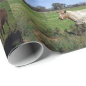 Witte Koe en zijn kudde, Cadeaupapier (Rol Hoek)