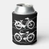 Witte Koelbox fietsenfiets Blikjeskoeler (Blikje Voorkant)