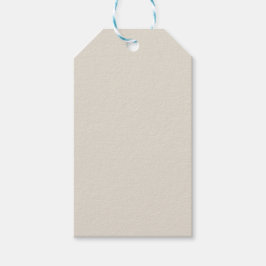 Witte koffie Effen kleur Cadeaulabel