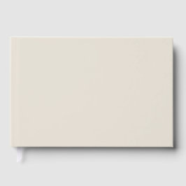 Witte koffie Effen kleur Gastenboek