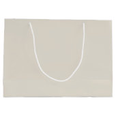 Witte koffie Effen kleur Groot Cadeauzakje (Achterkant)