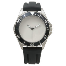Witte koffie Effen kleur Horloge