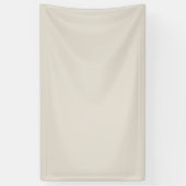 Witte koffie Effen kleur Spandoek (Verticaal)