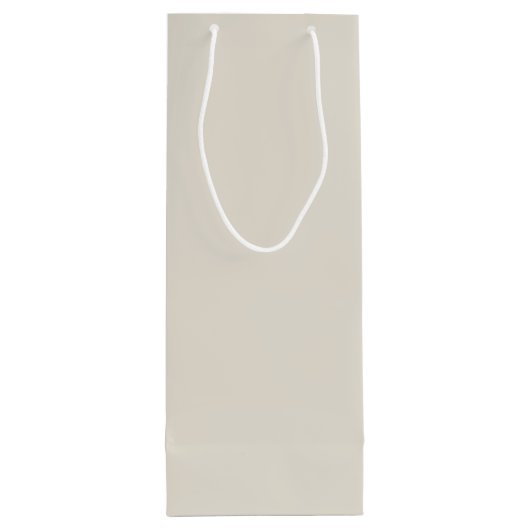 Witte koffie Effen kleur Wijn Cadeautas (Achterkant)